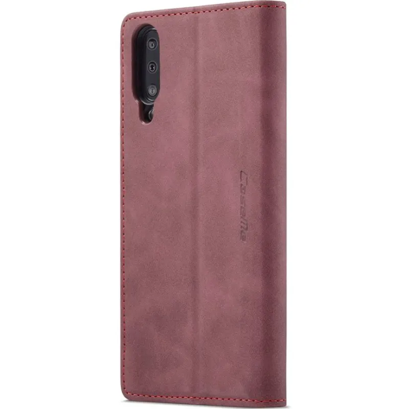 Шкіряний чохол-книжка CaseMe Velvet Nubuck для Samsung Galaxy A50 (A505F) / A50s / A30s – Red. Фото 5 з 5