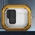 Футляр протиударний Locking Button для навушників Airpods Pro 2 / Pro – Yellow. Фото 2 з 2