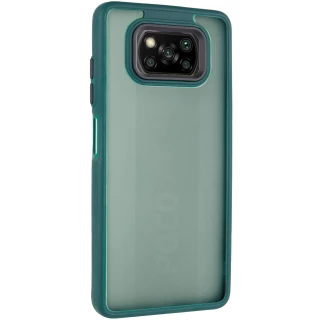 Чохол TPU+PC Lyon Frosted на Xiaomi Poco X3 NFC / Poco X3 Pro — Green