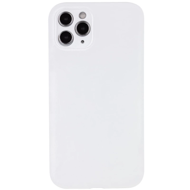 

Чехол с защитой камеры Silicone Case Apple iPhone 12 Pro Max (6.7") (Белый / White), Білий / white