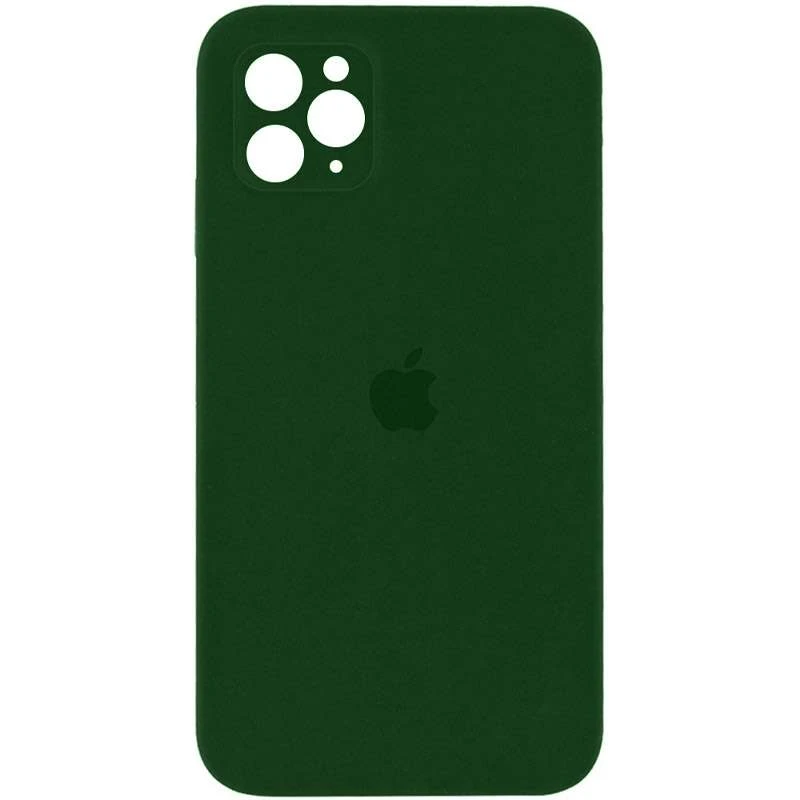 

Чохол Silicone Case Square з захистом камери на Apple iPhone 11 Pro Max (6.5") (Зелений / Army green)