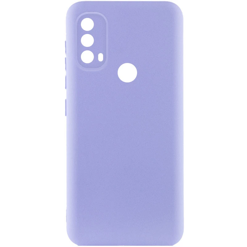 

Чохол Silicone Case Lakshmi з закритою камерою на Motorola Moto E40 (Бузковий / Dasheen)