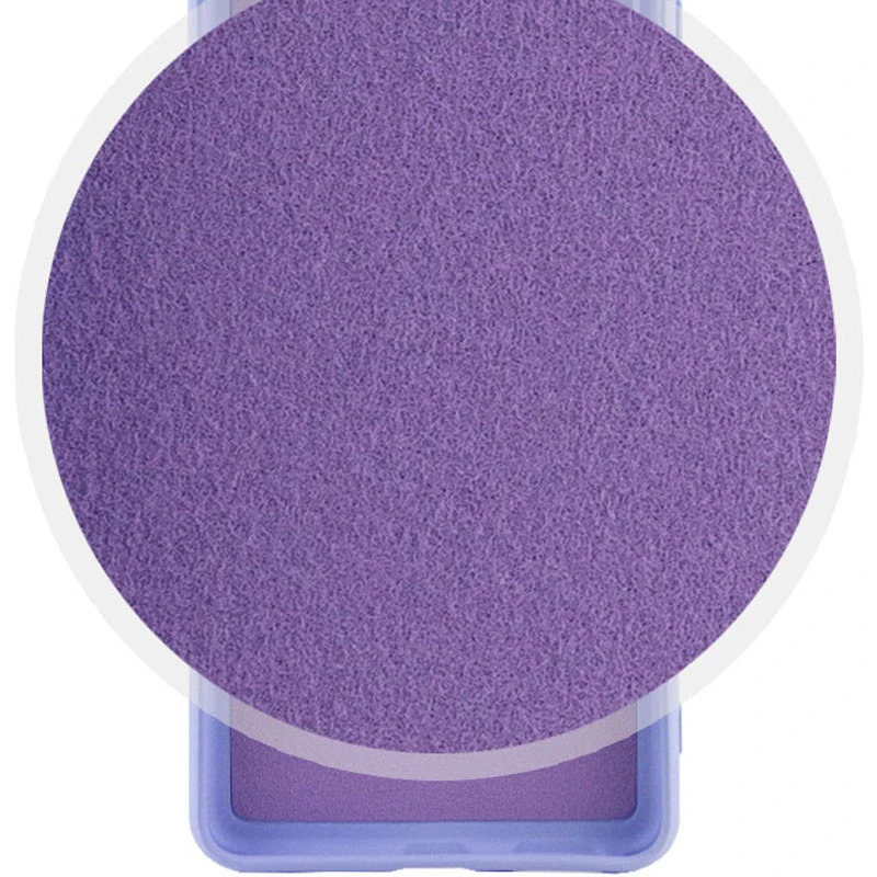 Чохол Silicone Case Lakshmi Premium із закритою камерою для Xiaomi Redmi 14C / Poco C75 – Бузковий / Dasheen. Фото 4 з 9