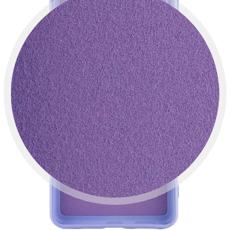 Чохол Silicone Case Lakshmi Premium з закритою камерою на Xiaomi Redmi Note 10 / Note 10s – Бузковий / Dasheen. Фото 2 з 4