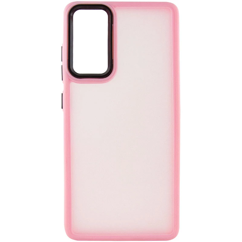 Чехол TPU+PC Lyon Frosted на Motorola Moto G04 – Pink. Фото 2 из 6