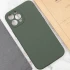 Чохол Silk Full Camera Protective (AA) NO LOGO для Apple iPhone 12 Pro Max (6.7") – Зелений / Cyprus Green. Фото 5 з 6