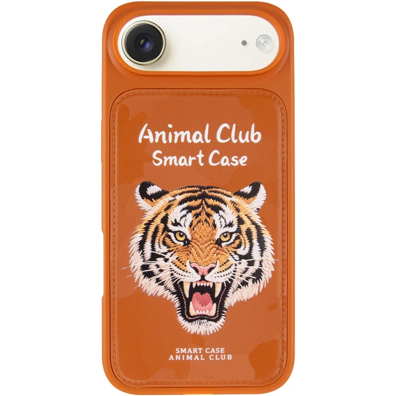 TPU+PC чохол Animal Club для Apple iPhone 17 Air (6.5") – Chocolate Brown. Фото 3 з 6
