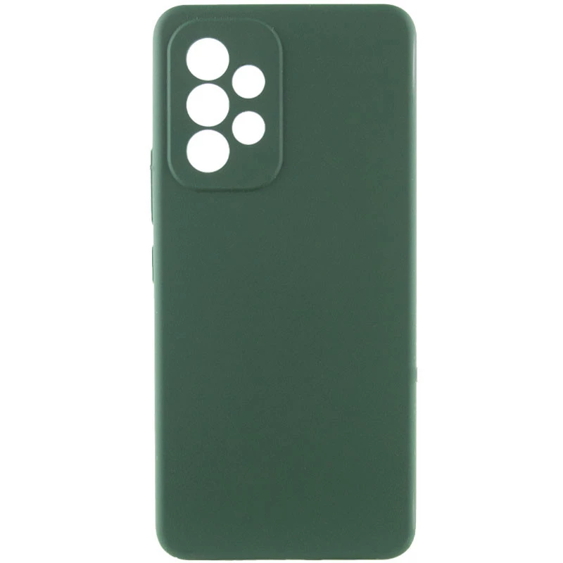 Чохол Silicone Case Lakshmi Premium з закритою камерою на Samsung Galaxy A52 4G / A52 5G – Зелений / Cyprus Green. Фото 1 з 7
