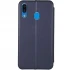 Чохол-книжка класичний на Samsung Galaxy A20 / A30 – Темно-синій. Фото 2 з 3