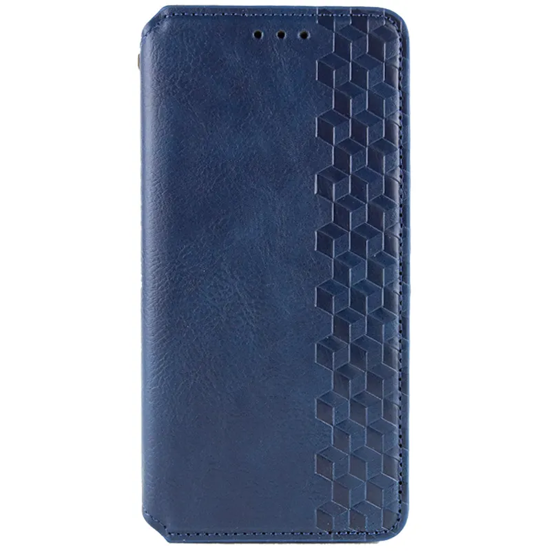 Чехол книжка GETMAN Cubic для Apple iPhone 12 Pro Max (6.7") – Синий. Фото 1 из 4