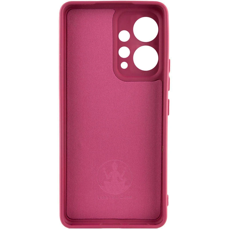 Чохол Silicone Case Lakshmi Premium із закритою камерою для Xiaomi Redmi Note 12 4G – Бордовий / Plum. Фото 3 з 6