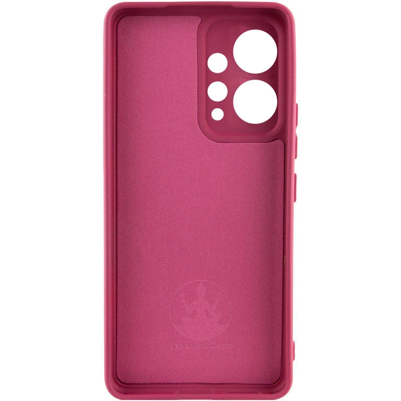 Чохол Silicone Case Lakshmi Premium з закритою камерою на Xiaomi Redmi Note 12 4G – Бордовий / Plum. Фото 3 з 6
