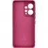Чохол Silicone Case Lakshmi з закритою камерою на Xiaomi Redmi Note 12 4G – Бордовий / Marsala. Фото 2 з 4