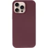 Чохол з закритим низом Silicone Case на Apple iPhone 16 Pro – Бордовий / Plum. Фото 6 з 12