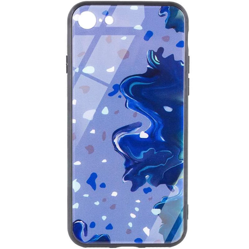 

Скляний чохол Diversity на Apple iPhone 7 / 8 (4.7") (Stains blue)