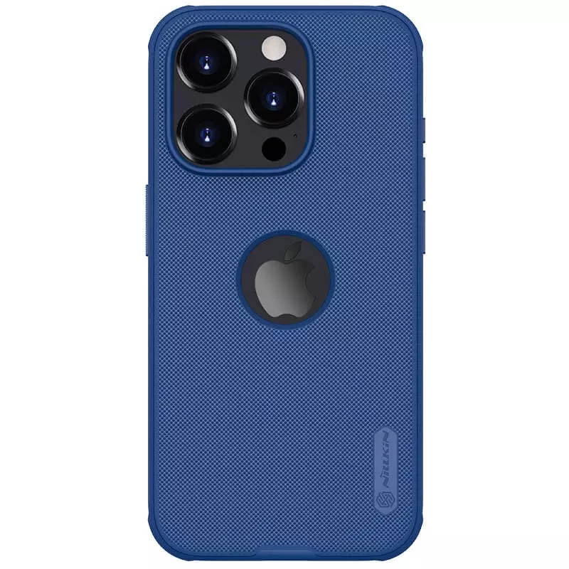 

Чохол Nillkin Matte Pro з лого на Apple iPhone 15 Pro (6.1") (Синій / Blue)