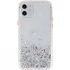 Чохол з блискітками та захистом камери на Apple iPhone 11 (6.1") – Прозорий. Фото 1 з 2