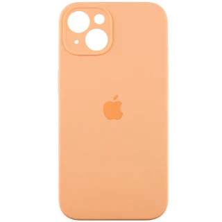 Чохол Silicone Case з захистом камери на Apple iPhone 13 (6.1") — Помаранчевий / Cantaloupe