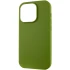Чехол с закрытым низом Silicone Case для Apple iPhone 16 Plus – Зеленый / Dark Olive. Фото 10 из 12
