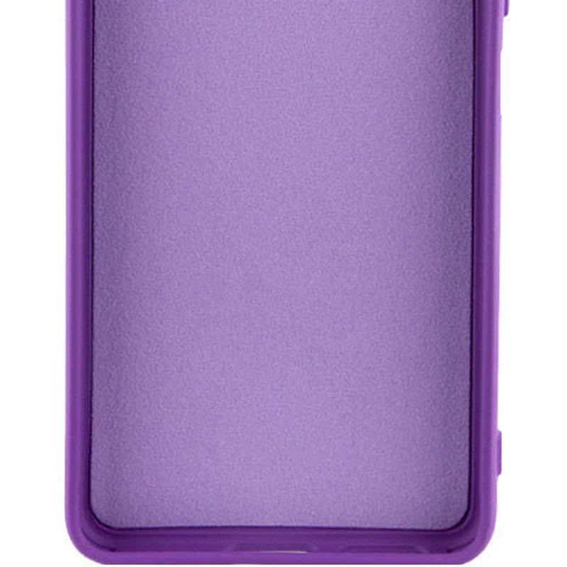 Цветной силиконовый чехол GETMAN с закрытой камерой на Xiaomi Poco M6 4G – Фиолетовый / Purple. Фото 2 Цветной силиконовый чехол GETMAN с закрытой камерой на Xiaomi Poco M6 4G – Фиолетовый / Purple. Фото 2 из 2