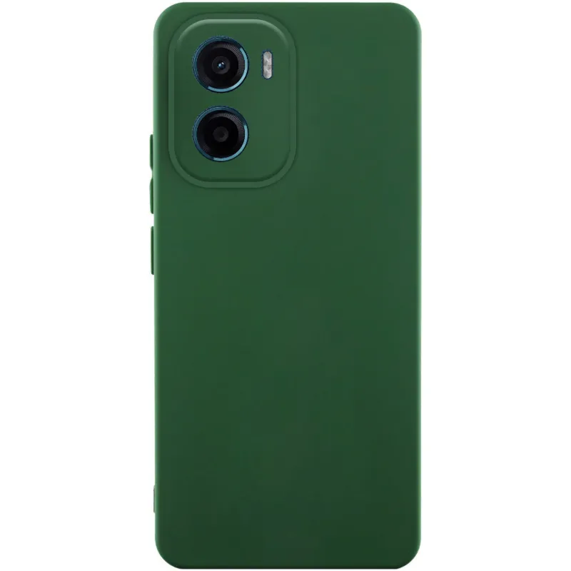 Чехол Silicone Cover Ummi Lakshmi Full Camera (AA) для Motorola Moto G06 – Зеленый / Cyprus Green. Фото 1 из 1