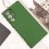 Чохол Silicone Case Lakshmi Plus з закритою камерою на Samsung Galaxy S23 Ultra – Зелений / Dark green. Фото 5 з 7