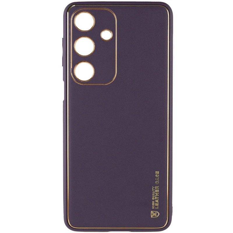 

Кожаный чехол Xshield для Samsung Galaxy A25 5G (Фиолетовый / Dark Purple), Фіолетовий / dark purple
