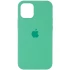 Чохол Silicone Case з закритим низом на Apple iPhone 12 Pro Max (6.7") – Зелений / Spearmint. Фото 1 з 3