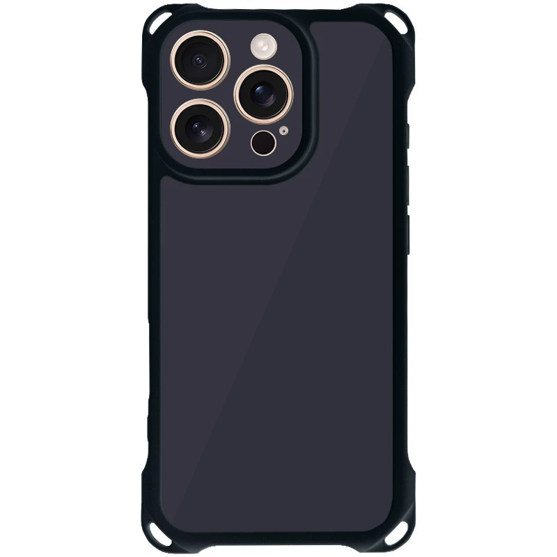 Силиконовый чехол CrossBody со шнурком для Apple iPhone 16e (6.1") – Black. Фото 2 из 5