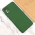 Чохол Silicone Case Lakshmi Elit на Samsung Galaxy A31 – Зелений / Dark green. Фото 6 з 7