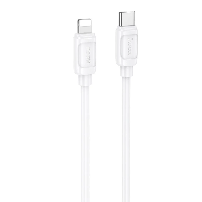 Дата кабель Hoco X115 Surpass Type-C to Lightning 27W (1m) – White. Фото 1 з 5