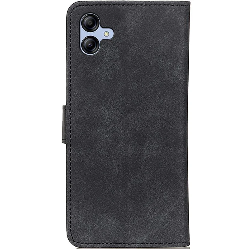 Кожаный чехол-книжка KHAZNEH Retro для Samsung Galaxy A07 – Black. Фото 2 из 4