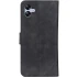 Кожаный чехол-книжка KHAZNEH Retro для Samsung Galaxy A07 – Black. Фото 2 из 4