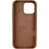 Чохол з закритим низом Silicone Case на Apple iPhone 16 Pro – Коричневий / Brown. Фото 4 з 6