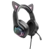 Стерео Навушники Hoco W107 Cute cat – Phantom Cat. Фото 1 з 8