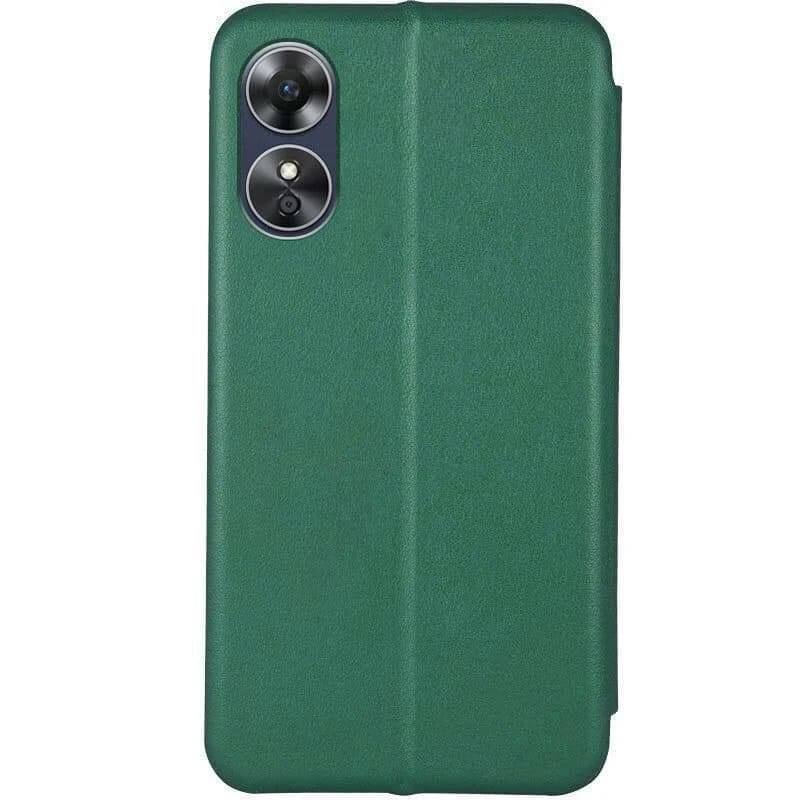 Чехол-книжка классический для Oppo A17 – Зеленый. Фото 2 из 3