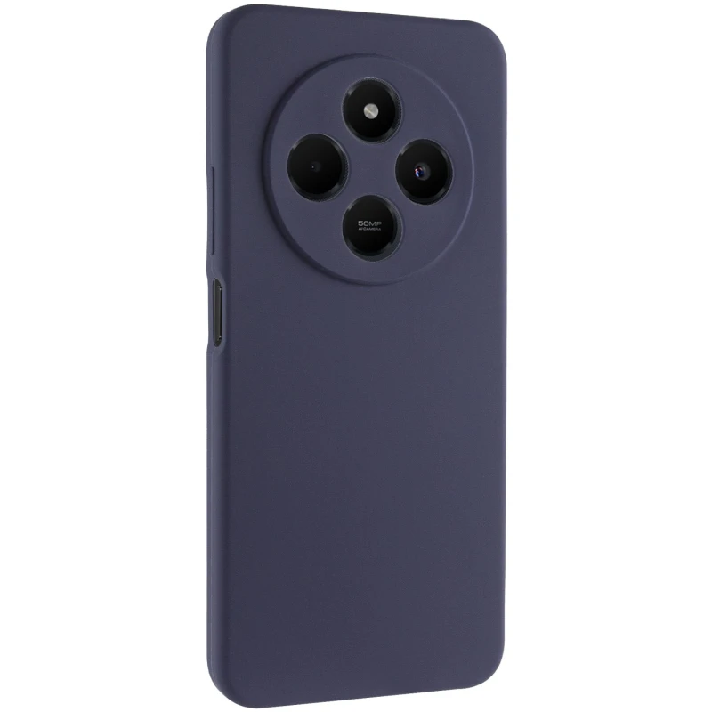 Чохол Silicone Cover Ummi Lakshmi Full Camera (AA) для Xiaomi Poco C75 – Синій / Midnight blue. Фото 1 з 2