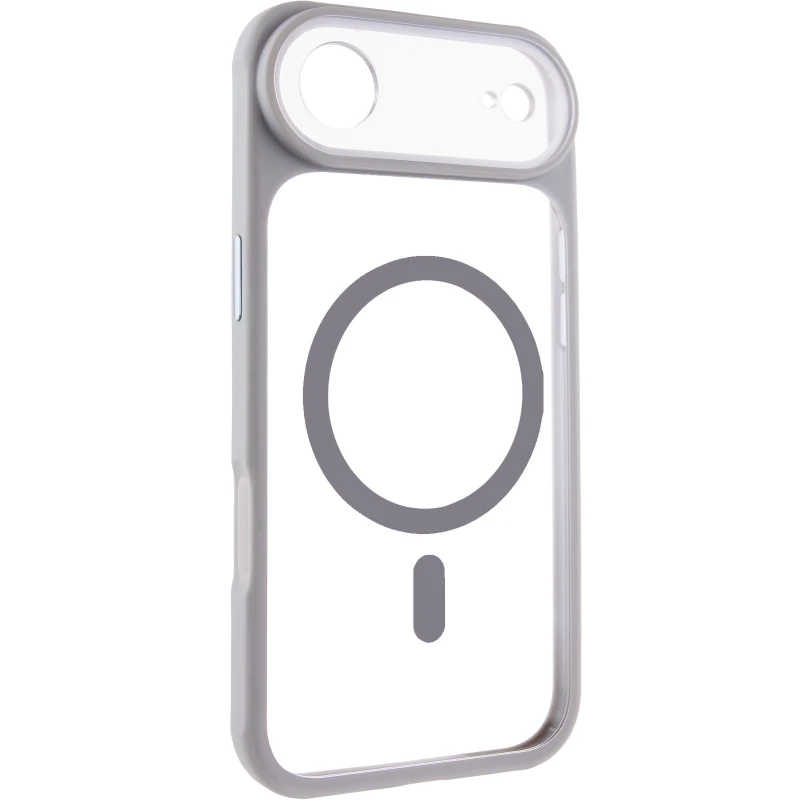 Чохол TPU GETMAN Moon Clear with MagSafe для Apple iPhone 17 Air (6.5") – Grey. Фото 3 з 7