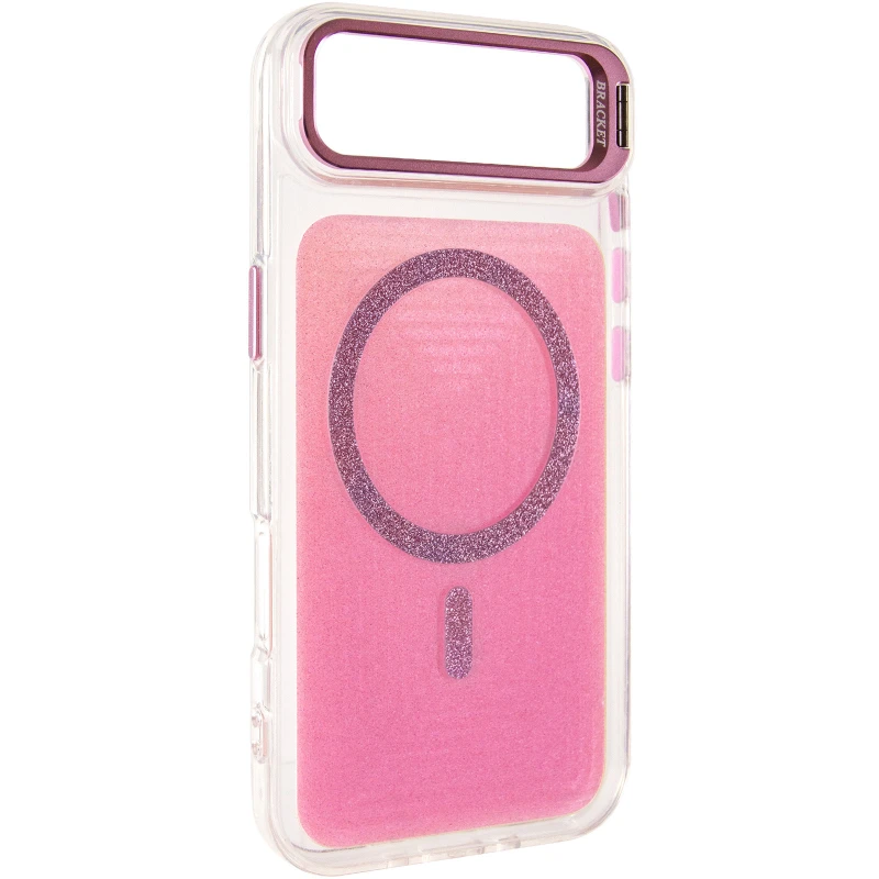 Чехол TPU+PC Jewel Sparkle with MagSafe для Apple iPhone 17 Air (6.5") – Pink Ruby. Фото 2 из 8