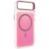 Чехол TPU+PC Jewel Sparkle with MagSafe для Apple iPhone 17 Air (6.5") – Pink Ruby. Фото 2 из 8