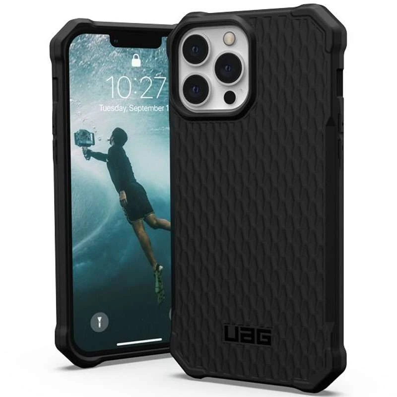 

Силіконовий чохол UAG ESSENTIAL з посиленим захистом кутів на Apple iPhone 12 Pro (6.1") (Чорний)