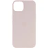 Чохол Silicone case (AAA) with Magsafe and Animation для Apple iPhone 15 (6.1") – Рожевий / Light pink. Фото 2 з 3
