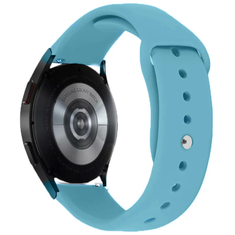 

Силиконовый ремешок Sport для Smart Watch 20mm (Бирюзовый / Ocean Blue), Бірюзовий / ocean blue