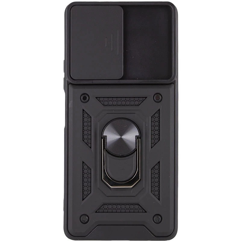 Протиударний чохол Serge Ring з захистом камери на Xiaomi Redmi A5 (Europe version) – Чорний. Фото 7 з 12