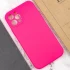 Чохол Silk Full Camera Protective (AA) NO LOGO для Apple iPhone 12 Pro Max (6.7") – Рожевий / Barbie pink. Фото 4 з 6