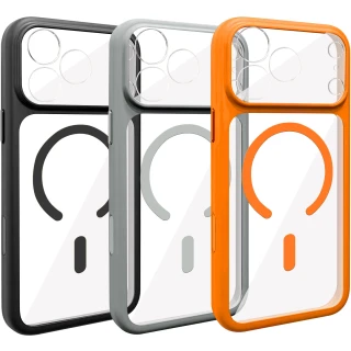 Чохол TPU+PC GETMAN Moon Clear with MagSafe для Apple iPhone 13 (6.1")