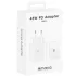 СЗУ Amaya SC45 PD45W (1USB-C) – White. Фото 2 из 2