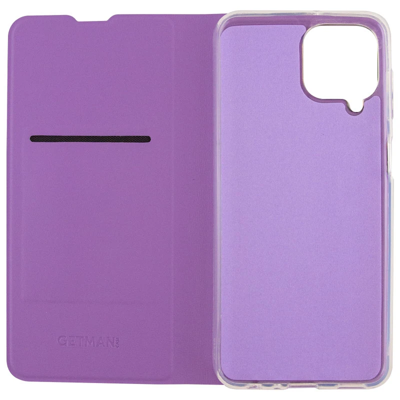 Елегантний чохол книжка GETMAN на Samsung Galaxy M33 5G – Бузковий. Фото 3 з 9