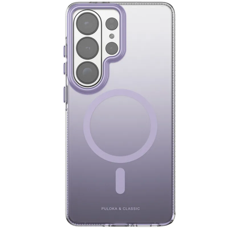 Чехол TPU+PC Puloka Resplendent with Magnetic Fit для Samsung Galaxy S26 Ultra – Purple. Фото 6 из 6