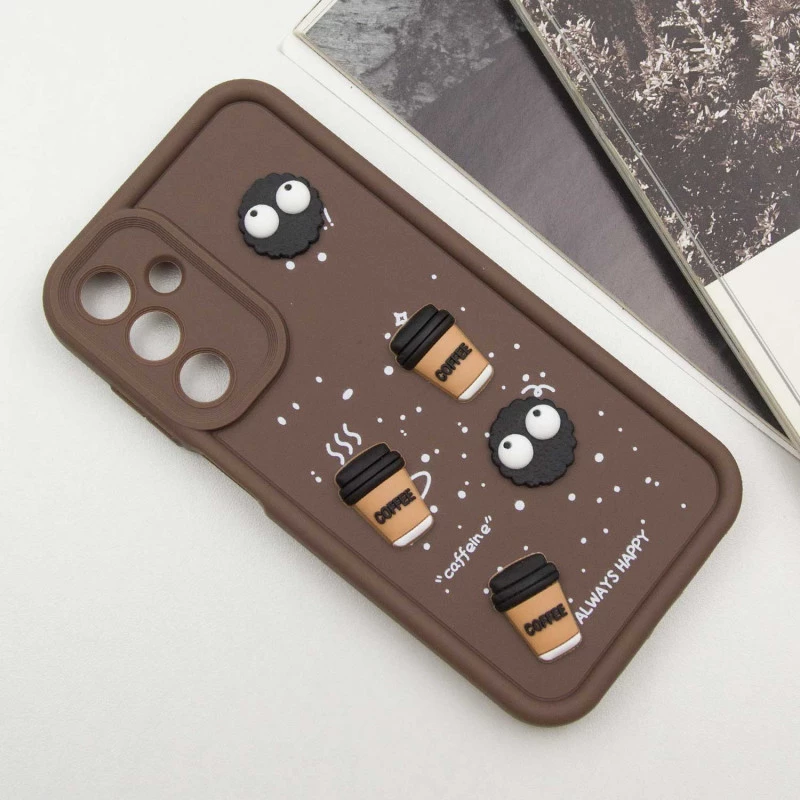 Чохол TPU Toys Case для Samsung Galaxy A16 4G/5G – Brown / Always Happy. Фото 2 з 5